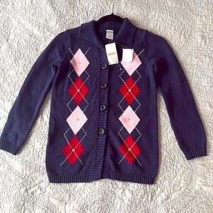 Gymboree girls sweater size7-8 with tags.